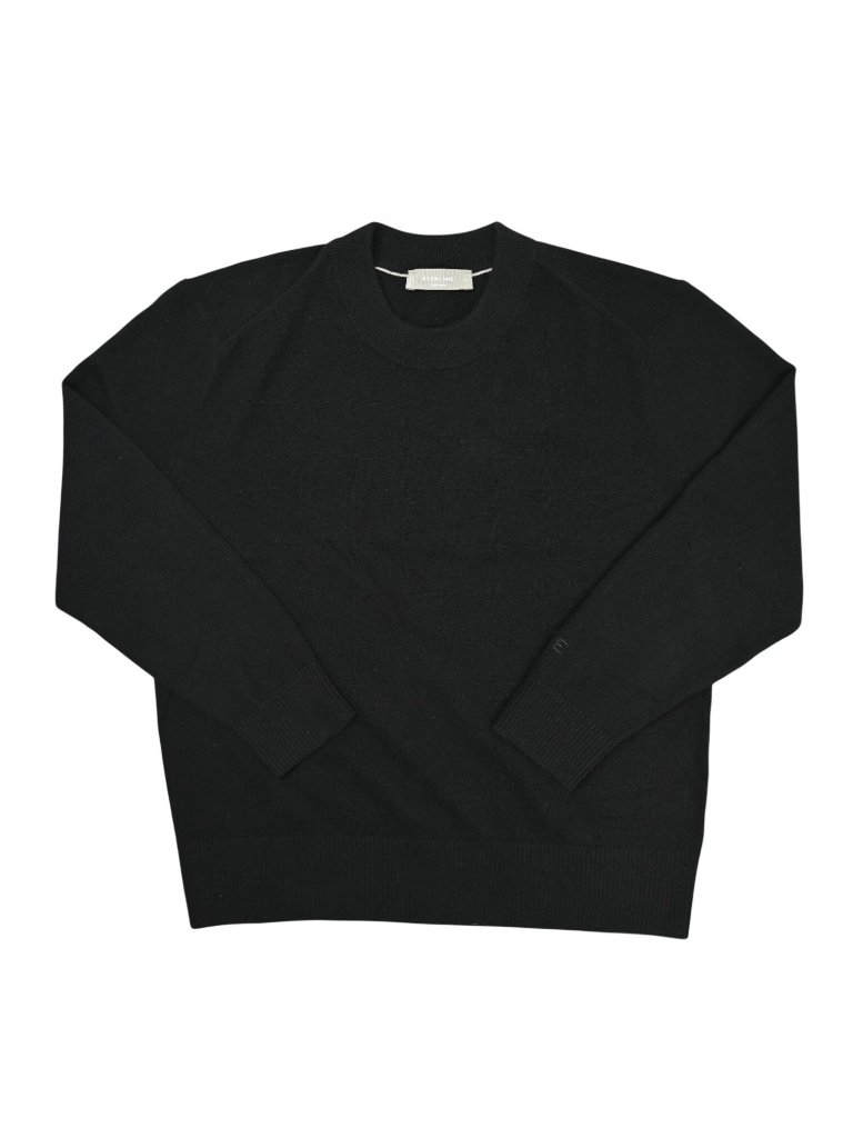Everlane 100% Cashmere Crewneck Sweater In Black